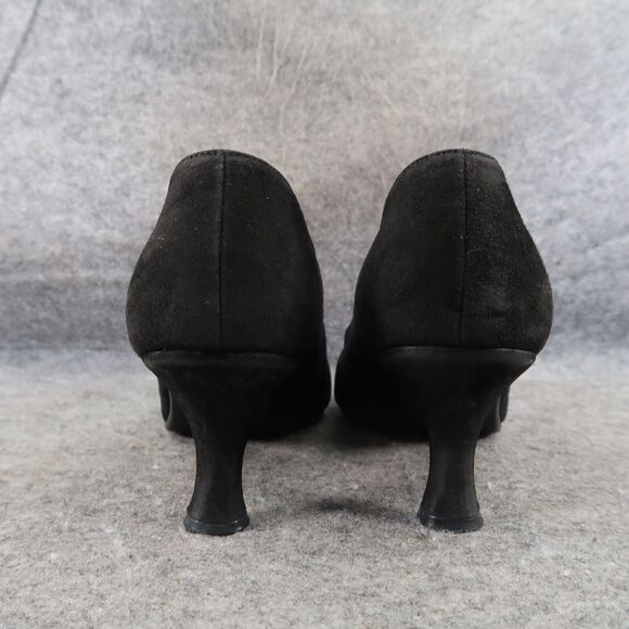 Stuart Weitzman Shoes Womens 8 Pumps Classic Leather Pointed Toe Formal Fashion - Picture 6 of 16